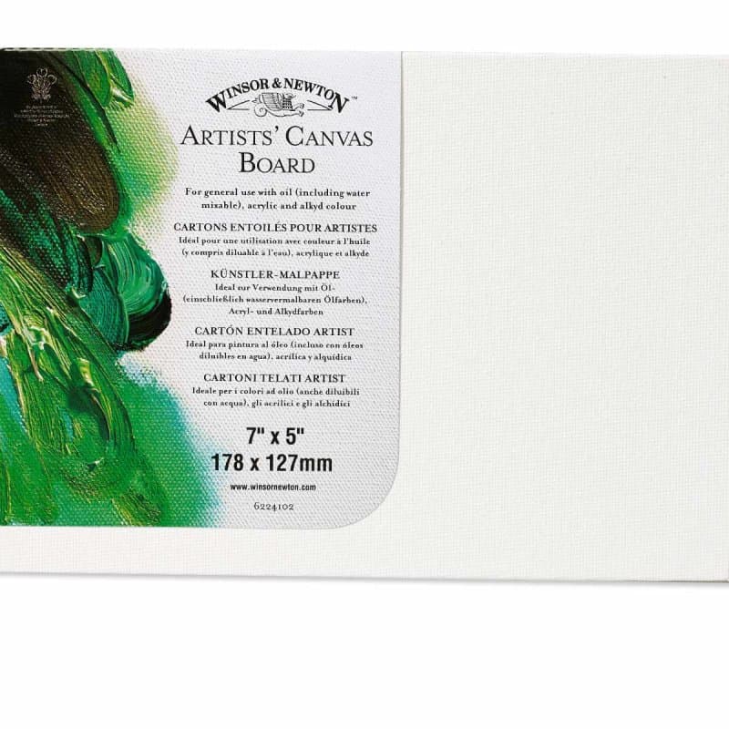 W&N - Canvas Board - 7" x 5"