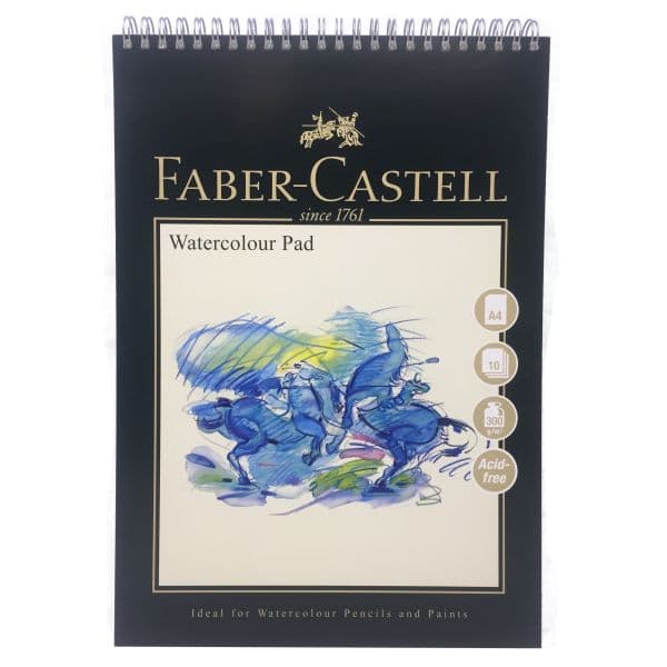 FC A4 WATERCOLOUR PAD 10 SHEETS SPIRAL