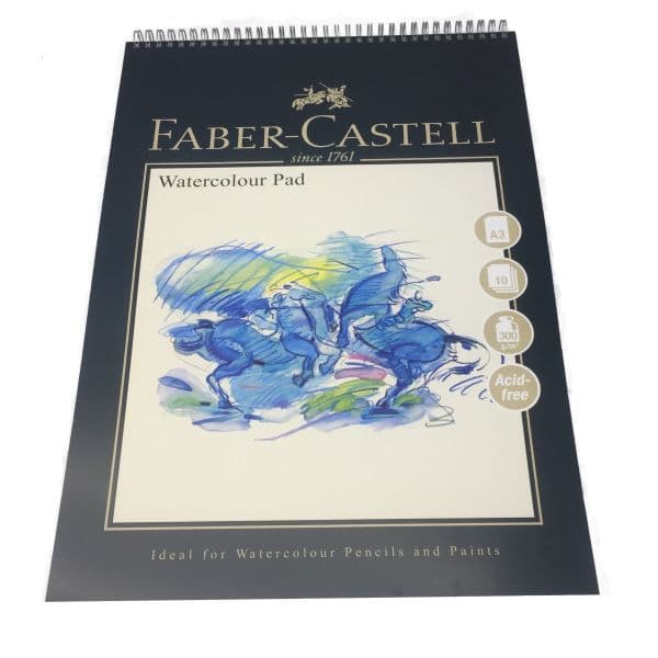 FC A3 WATERCOLOUR PAD 10 SHEETS SPIRAL