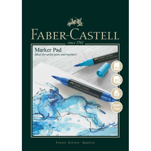MARKER PADS A3 GUMMED 70gsm 50 SHEETS