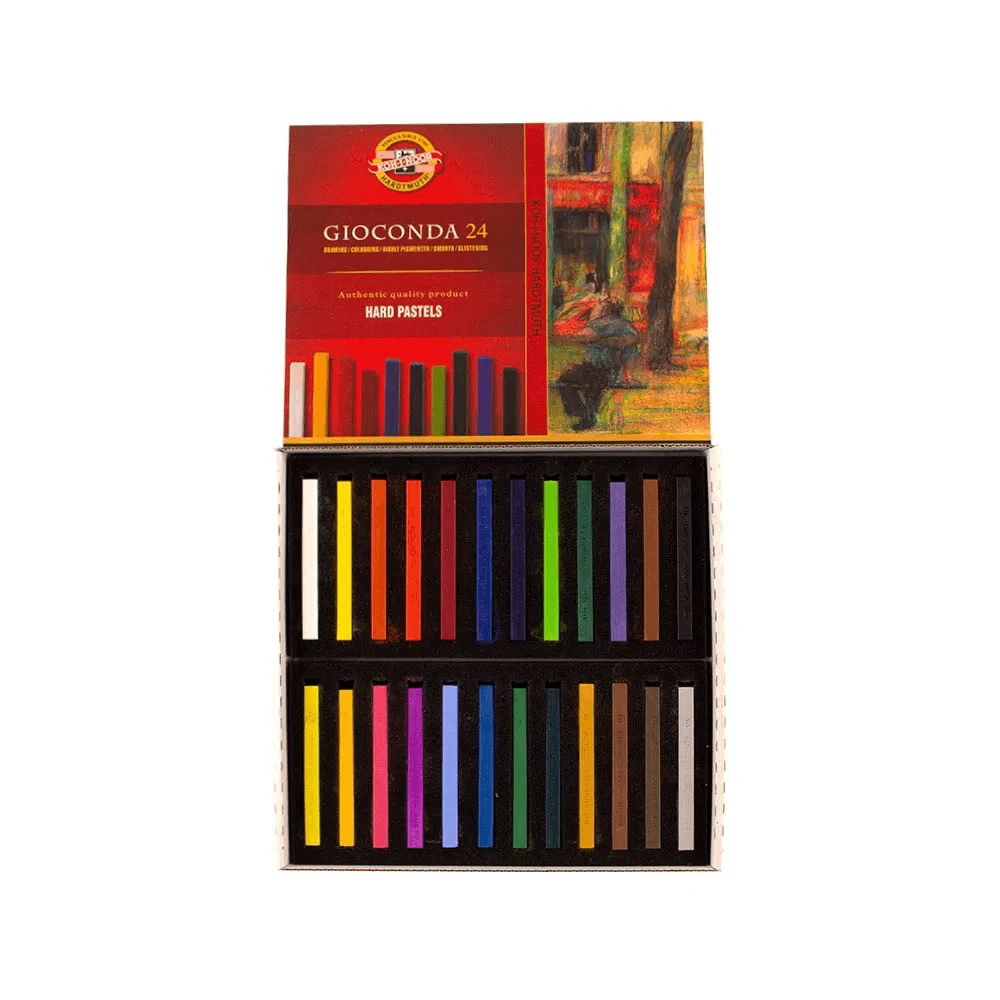 Gioconda Carres Oil/Chalk Pastels - Pack of 24 mixed colours