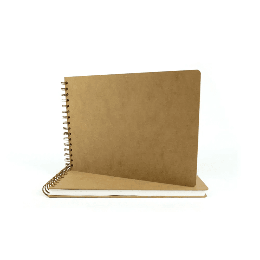 A3 Portrait Black Cloth Hardback Sketchbook