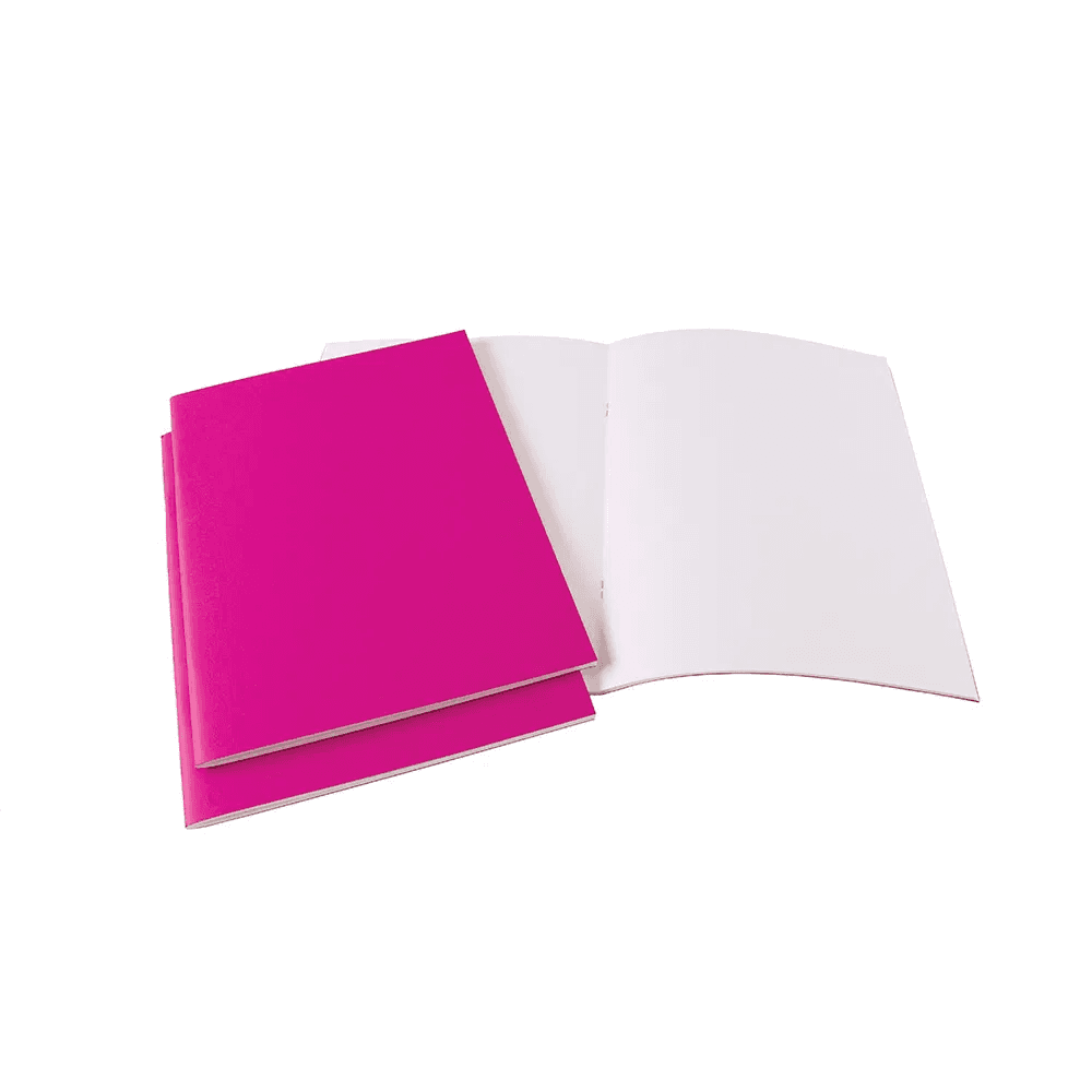 A4 Starter Sketchbook, Matt Laminated Cover burgundy