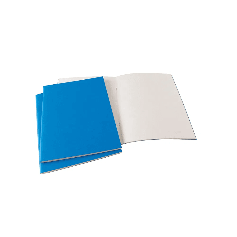 A4 Starter Sketchbook, Matt Laminated Cover blue