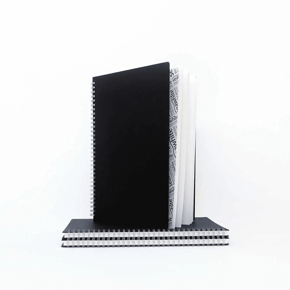 A3 Euro Sketchbook, Black Microline Cover