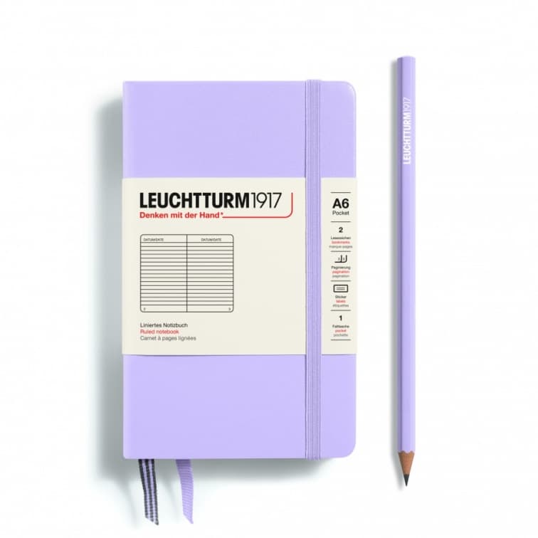 Lilac, Pocket (A6), 187 p., ruled
