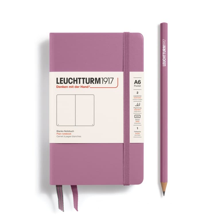 Dusty Rose, Pocket (A6), 187 p., plain