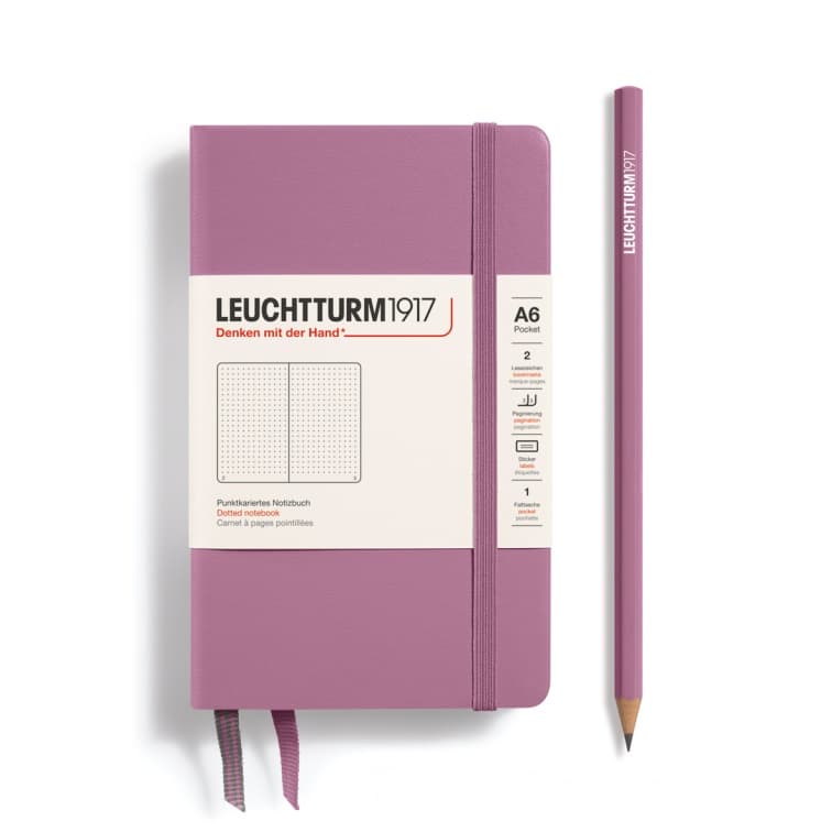 Dusty Rose, Pocket (A6), 187 p., dotted