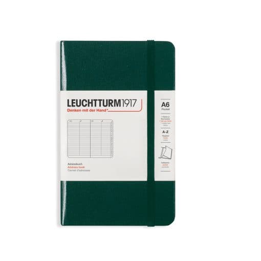 Notebook Hardcover Pocket (A6), 187 pages