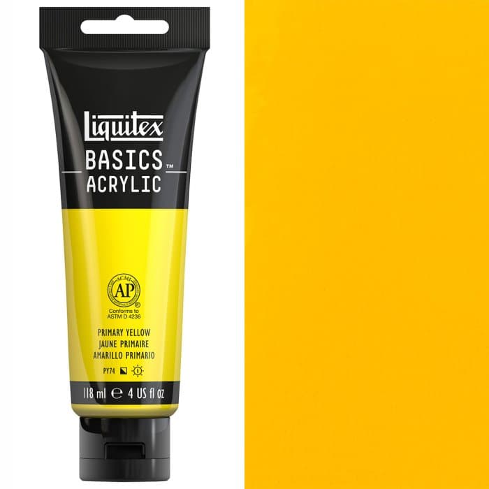 Liquitex - Basics - 118ml Primary Yellow
