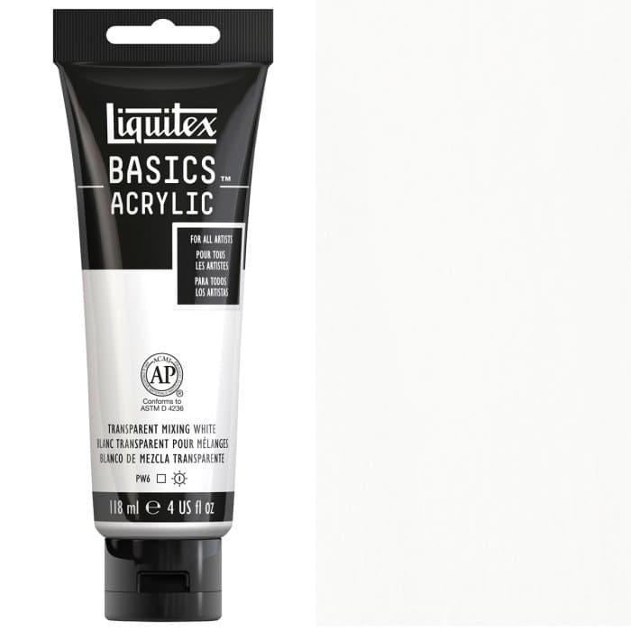 Liquitex - Basics - 118ml Transparent Mixing White
