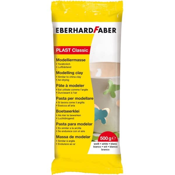 EberhardFaber MODELLING CLAY WHITE 500G