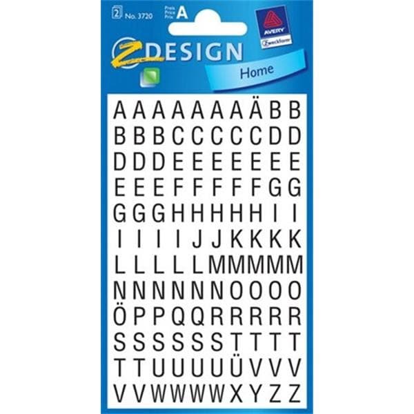 Condensed Letters 6.5mm White