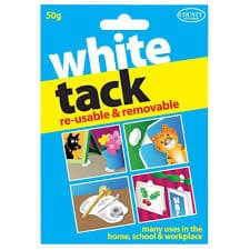 County Stationery Whitetack 50g