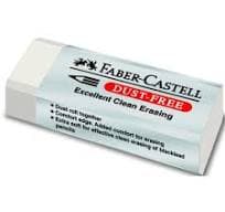 Faber-Castell Dust-free Eraser White