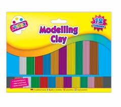 Artbox 12 Strips Medium Modelling Clay