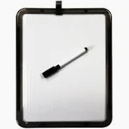 Whiteboard 25x35 with Black Surround + Marker Magnetic