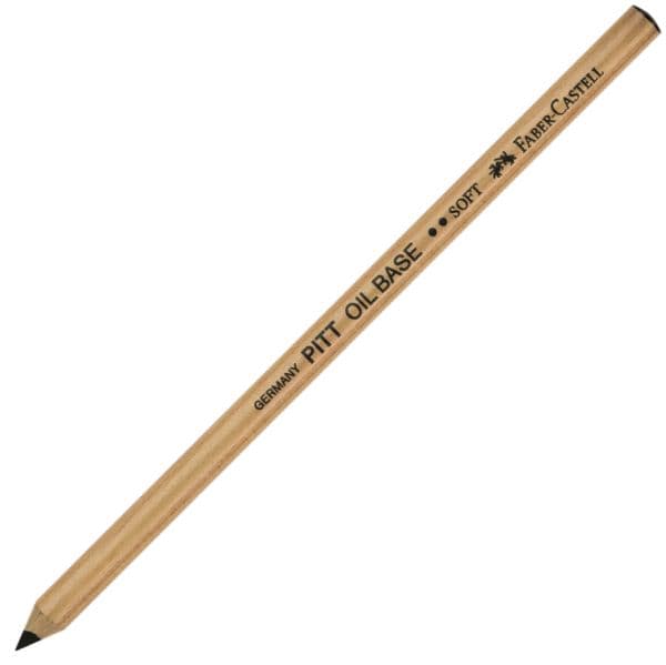 PITT OIL BASE PENCIL BLACK - SOFT