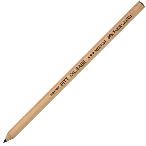 PITT OIL BASE PENCIL BLACK - MEDIUM