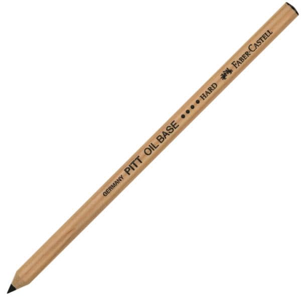 PITT OIL BASE PENCIL BLACK - HARD