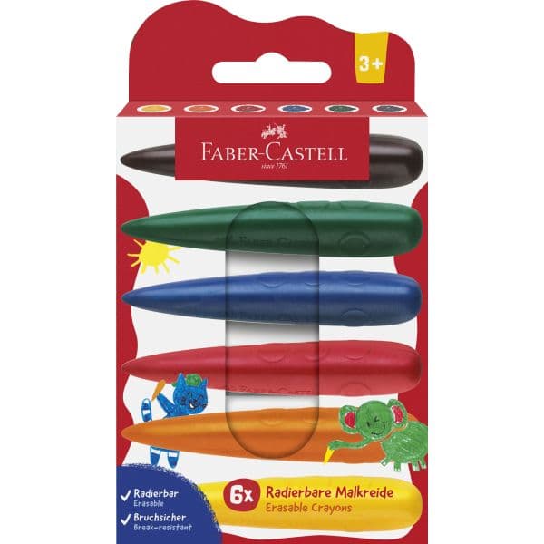 Crayon Finger 6 pcs
