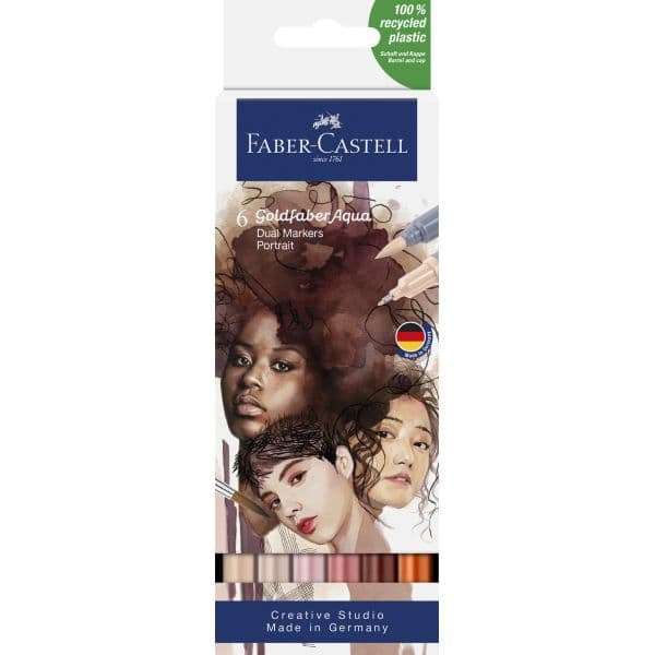 GOFA AQUA DUAL MARKER POTRAIT BOX 6