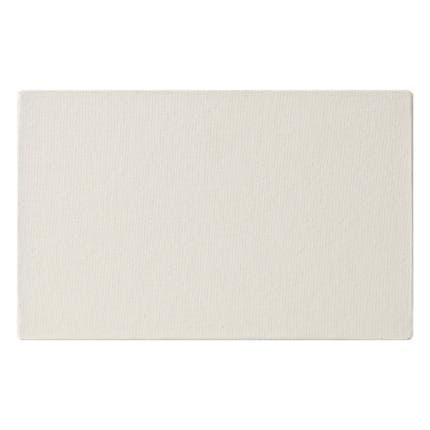 Canvas board ready to paint landscape size 22x14cm - White