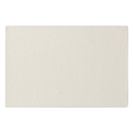 Canvas board ready to paint landscape size 24x16cm - White