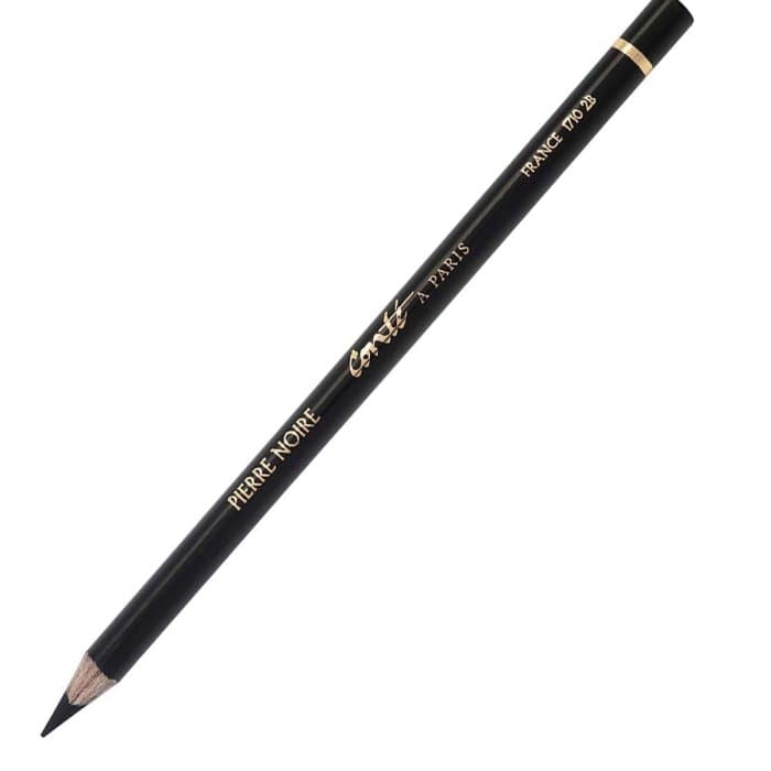 Conte - Pierre Noire Drawing Pencil - 2B