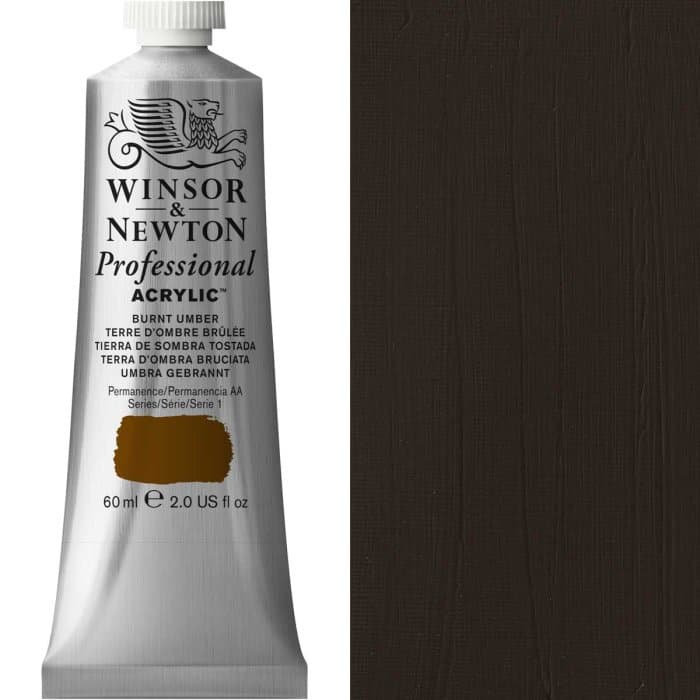 Professional Acrylic 60ml Burnt Umber
