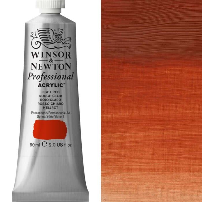 Professional Acrylic 60ml Light Red