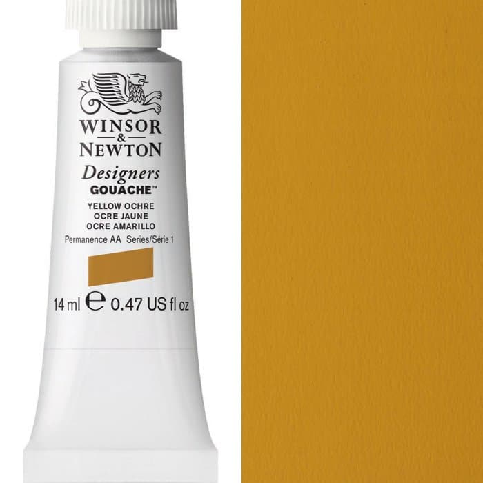 Designer Gouache 14ml Yellow Ochre
