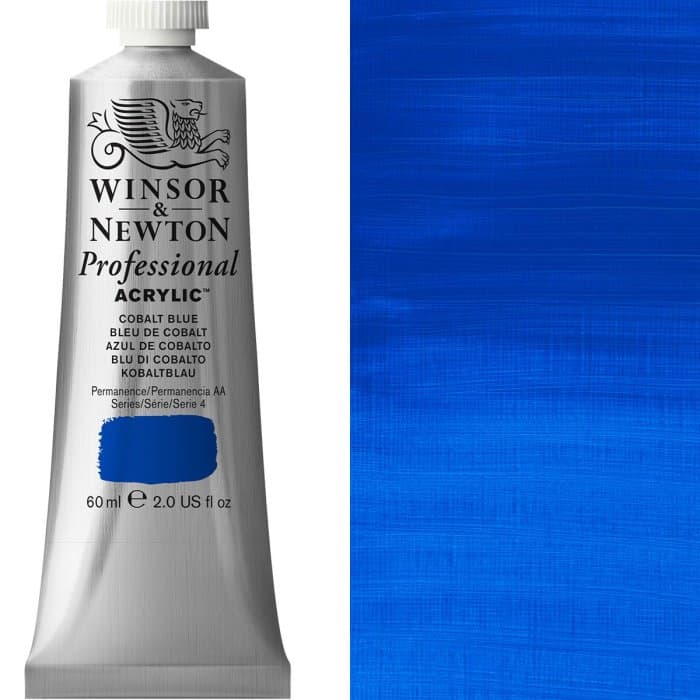 Professional Acrylic 60ml Cobalt Blue