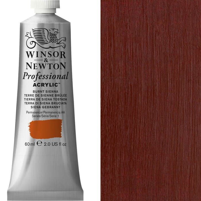 Professional Acrylic 60ml Burnt Sienna
