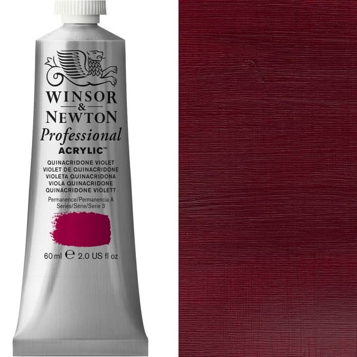 Professional Acrylic 60ml Quinacridone Violet