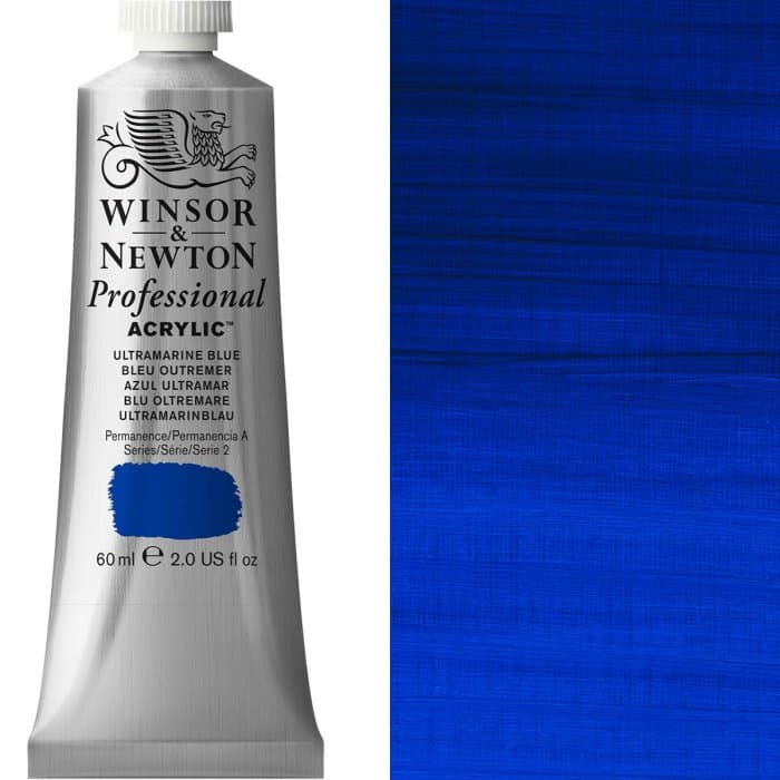 Professional Acrylic 60ml Ultramarine Blue