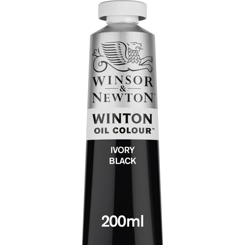 Winton Oil - 200ml - Ivory Black