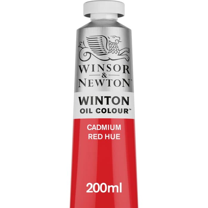Winton Oil - 200ml - Cadmium Red Hue