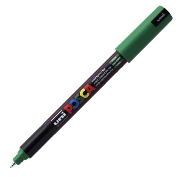 POSCA PC-1MR ULTRA FINE PIN TIP – GREEN