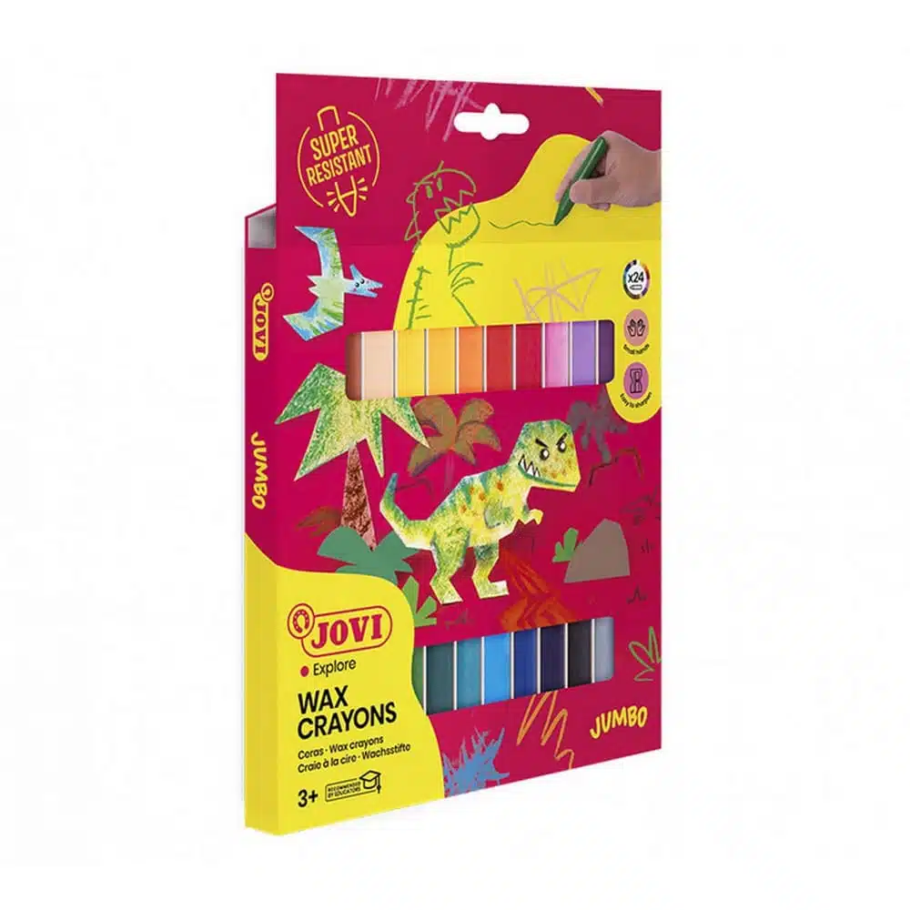 JOVI Thick Wax Crayons 24