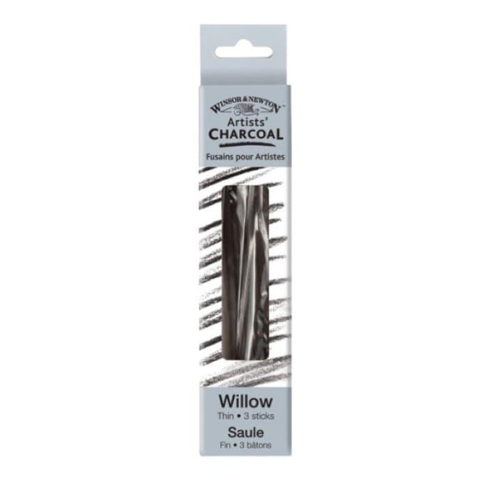 Will Charcoal Thin 3 Sticks