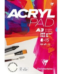 Bloc Acrylpad 15F A3 285g