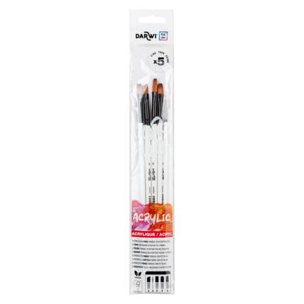 Darwi Set of 5 Small Brushes