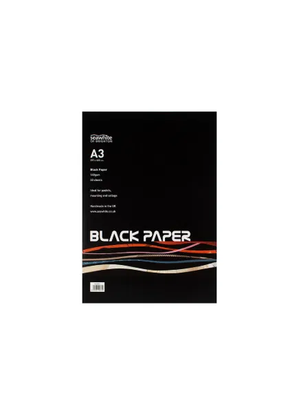 Seawhite A3 Black Paper Pad