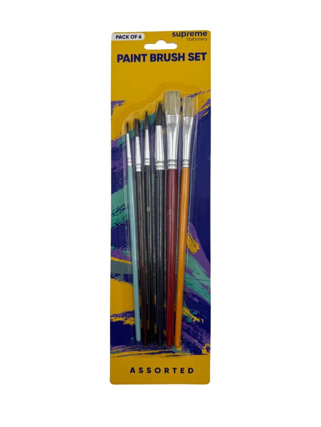 PAINT BRUSH SET 6 PIECE