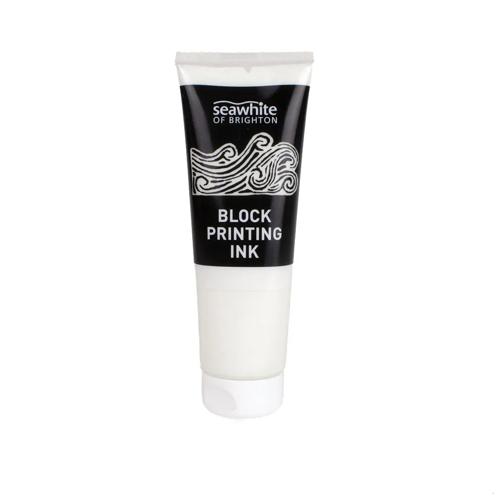 BLOCK PRINTING INK 250ml WHITE