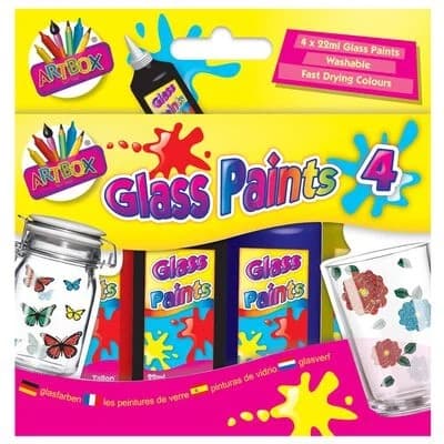 Artbox 4 Glass Paints