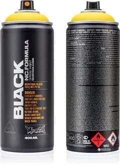 Black Montana Kicking Yellow