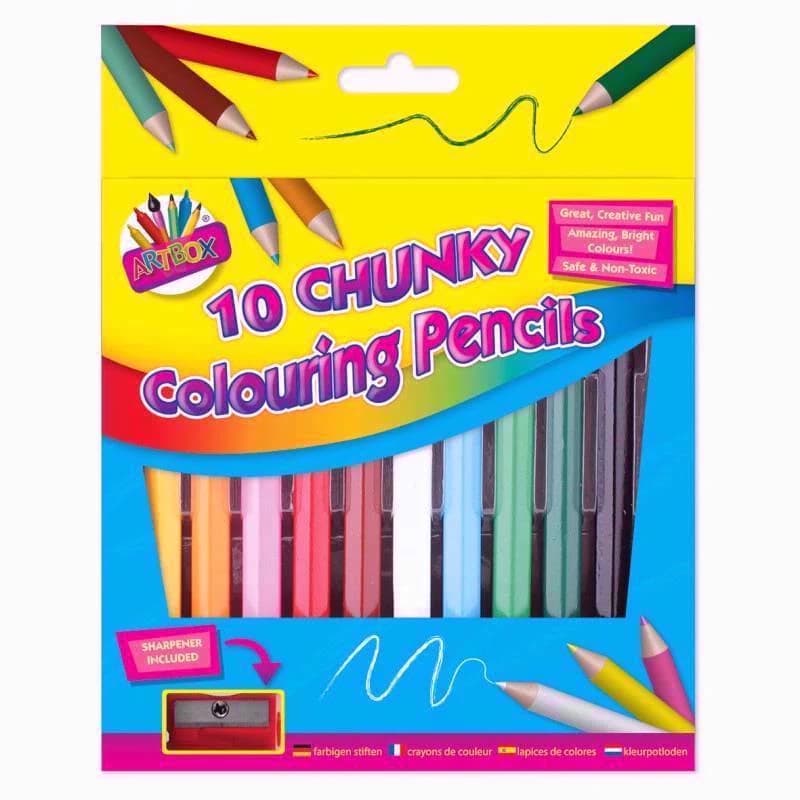 Artbox 10 Chunky Colouring Pencils