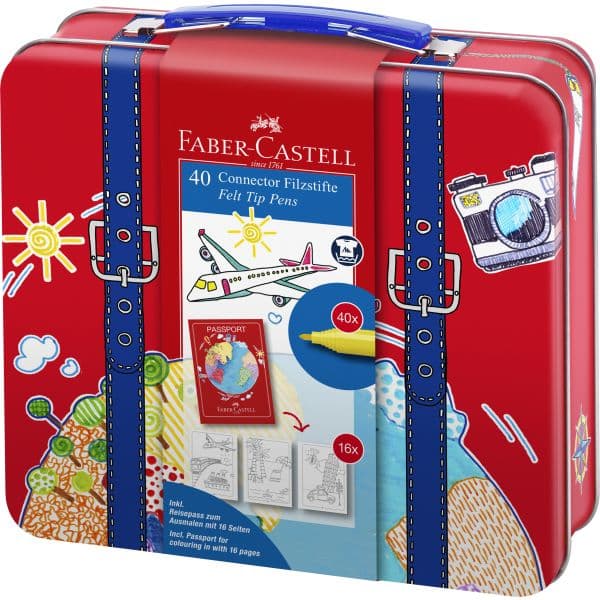 Fibre Tip Pen Connector Suitcase